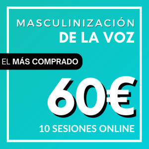 10 SESIONES MASCULINIZACIÓN DE LA VOZ
