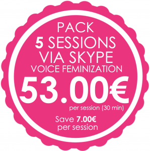 Feminization voice sessions