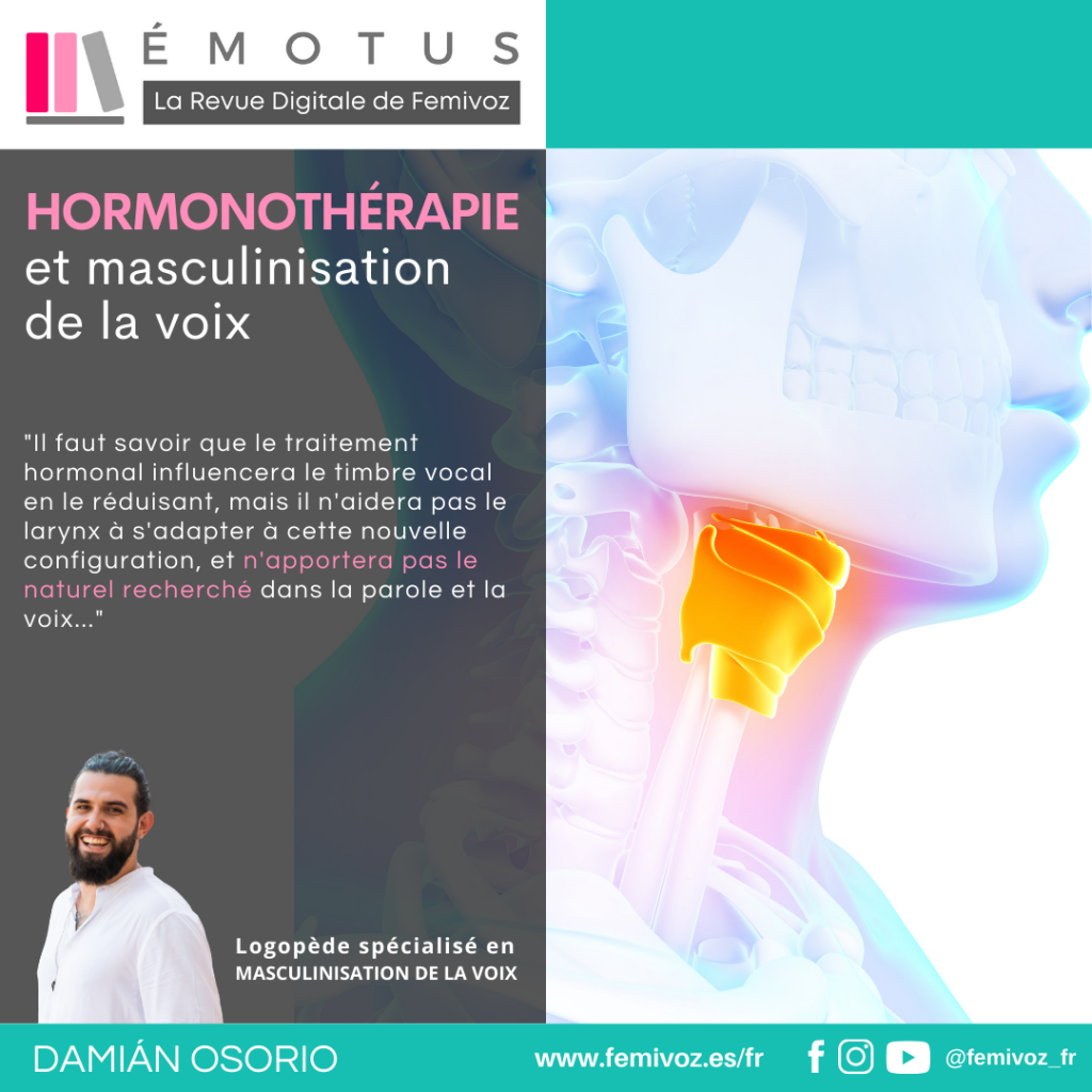Hormonothérapie et masculinisation de la voix