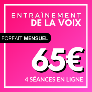 4 séances féminisation de la voix