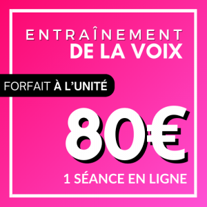 1 séance féminisation de la voix