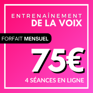 4 séances de féminisation de la voix